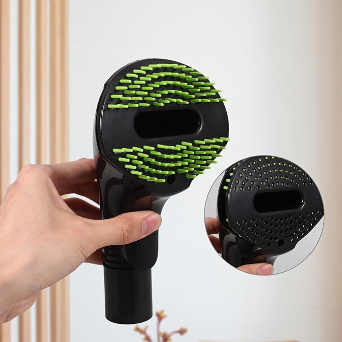 Powerful Pet Grooming Brush Attachment with Vacuum Nozzle for Efficient Hair Cleaning and Massage Use Dog Hair Remover Tool Suitable for Pets of All and Skill Levels