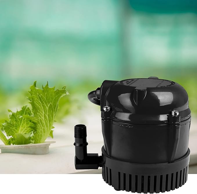 Little Giant #1 115 Volt, 1/150 HP, 205 GPH Direct Drive Small Submersible Fountain Pump with 6-foot cord, Black, 501004