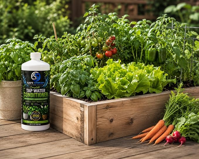 Complete Plant Dechlorinator & Tap Water Conditioner – Removes Chlorine & Chloramine for Hydroponics, House Plants and Organic Gardening - Treats up to 1000 Gallons
