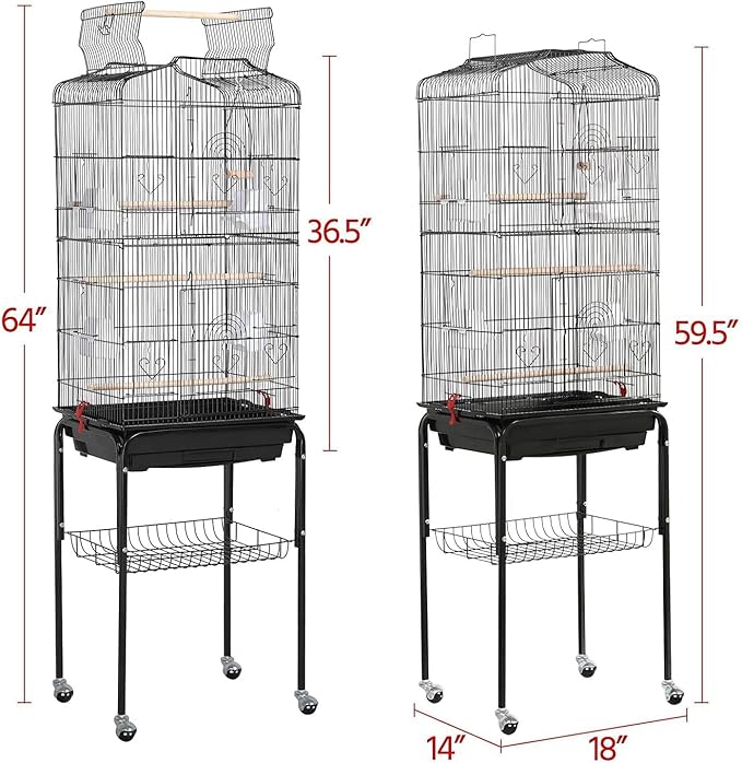 Fit Fly Bird Cage Seed Catcher Mesh Max 80" Circumference Pocket Style Covers Underneath The Cage (Extra Large)