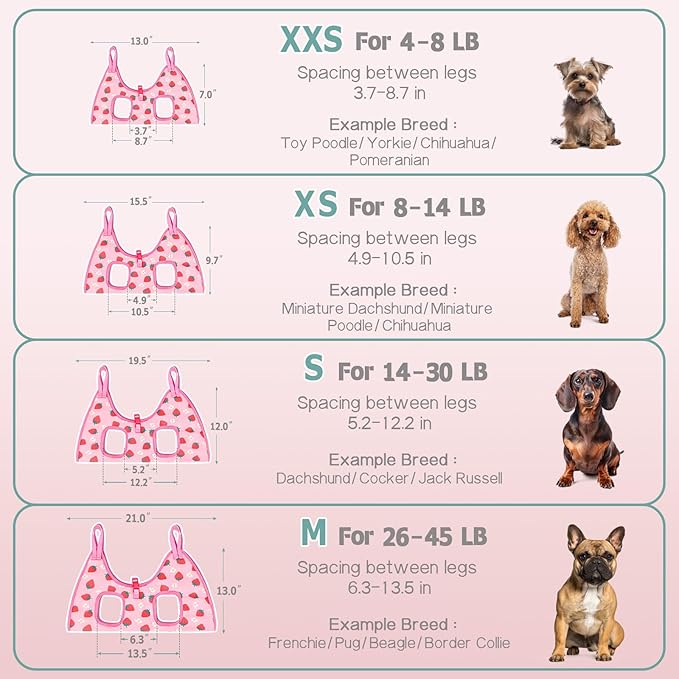 Supet Dog Grooming Hammock, Dog Hanging Harness for Nail Trimming Doorframe, Pet Holder Restraint for Clipping Nails, Pet Hoist Sling for Cutting Nails, Ear & Eye Cleaning, Medicine at Home (S)