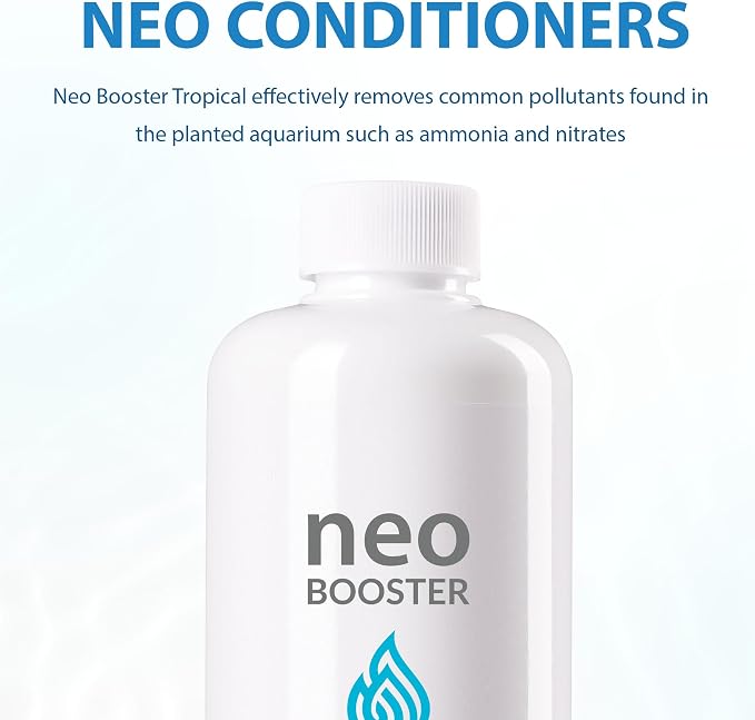 Aquario Neo Booster Tropical - Rapid Pollutant Removal, Shortens Filtration Cycle, Ideal for Planted Aquariums, All-in-One Aquarium Water Conditioner - Water Conditioner for Aquarium Tank - 1000ml