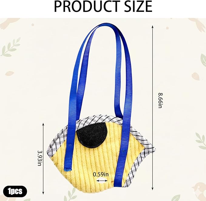 Bird Harness, Bird Diaper and Parrot Diaper for Pet Birds, Comfortable Fabric Design, Easy to Use Bi-rd Leash for Outdoor Activities, Durable and Secure Bird Walking Accessory