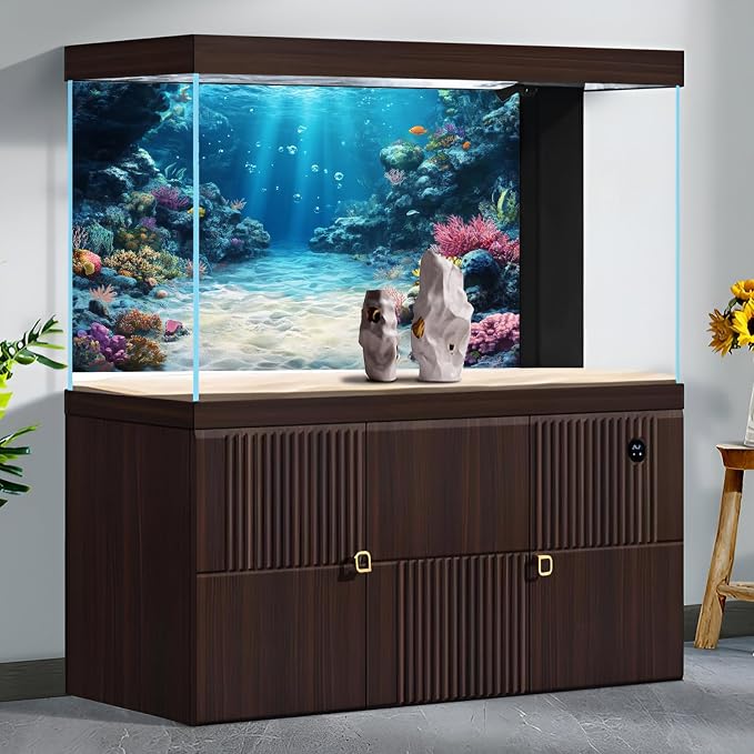 Under The Sea Aquarium Background Underwater Scene Coral Reefs Fish Tank Background Ocean Bed Scene Sand Rocky Outcrops Terrarium Backgrounds Seabed Diverse Marine Life Sunlight Tank Poster 72x18in