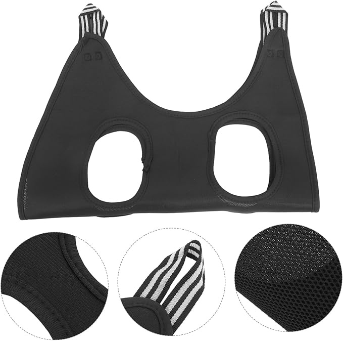 BESPORTBLE Animal Hammock for Cats and Dogs Space-Saving Grooming Sling for Nail Clipping Wall Door Mount Comfortable Pet Hammock for Easy Grooming and Care