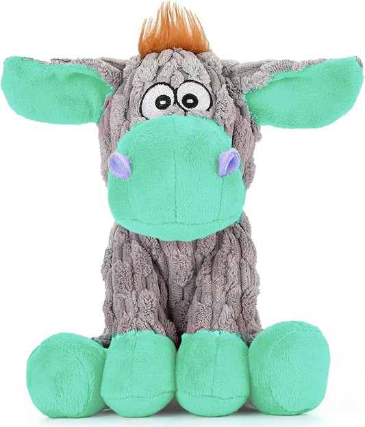 loncoldy Dog Toys, Interactive Dog Squeaky Toys, Tough Crinkle Stuffed Animal Chew Toy for Small, Medium, Large Breeds, Plush Toy to Keep Them Busy, Pet Toys for Dogs