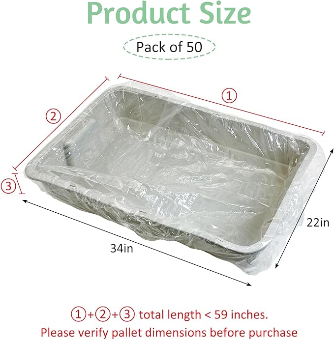 Tfwadmx 30 PCS Disposable Bird Cage Liner Bags 34'' x 22'' Plastic Parakeet Cage Tray Liners Oversized Plastic Tray Covers for Birdcage Parrots Cockatiels