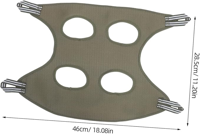 Totority Pet Grooming Strap Multi-Function Cat Dog Nail Trimming Hammock Wall Door Mount