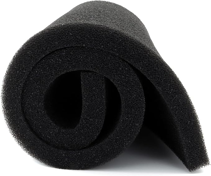Aquarium Filter Media Foam Bio Pre Filter, 36" x 12" x 1",40PPI | Material Cut To Fit, Sponge Pad Sheet, For Fish Tank