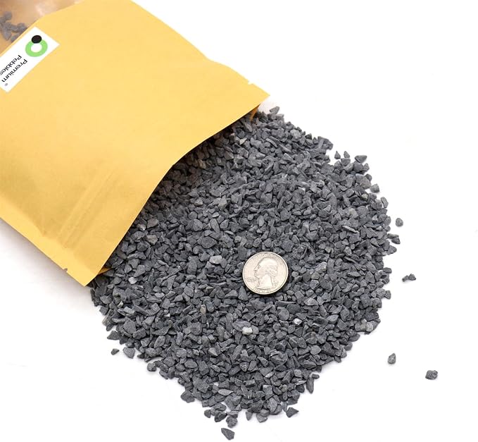 Black Coarse Sand for Plants, Horticultural Sand, 1/8 Inch, 10 lbs