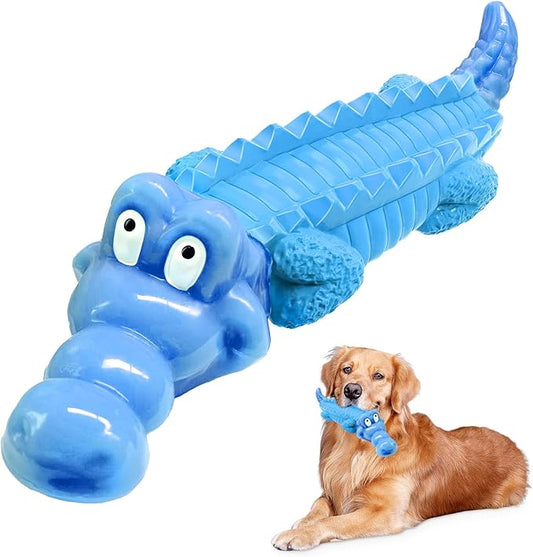 Jeefome Tough Dog Chew Toys for Aggressive Chewers, Indestructible Dog Toy to Keep Them Busy & Reduce Boredom for Medium, Large Dogs, Milk Flavor