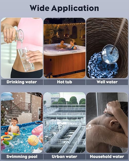 Pawfly 21 in 1 Drinking Water Test Kit, 125 Strips for Tap Water Well Swimming Pool Aquarium Spa, Home Water Quality Test Strips for pH Hardness Chlorine Lead Iron Copper Nitrate Fluoride & More
