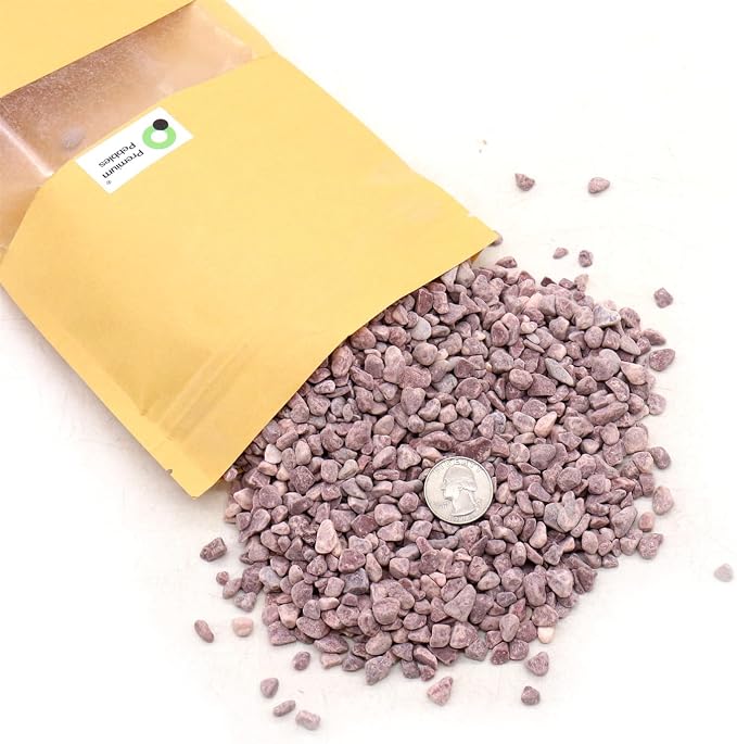 Red Rocks for Plants & Planters, Decorative Pebbles, 1/5 Inch, 2 lb