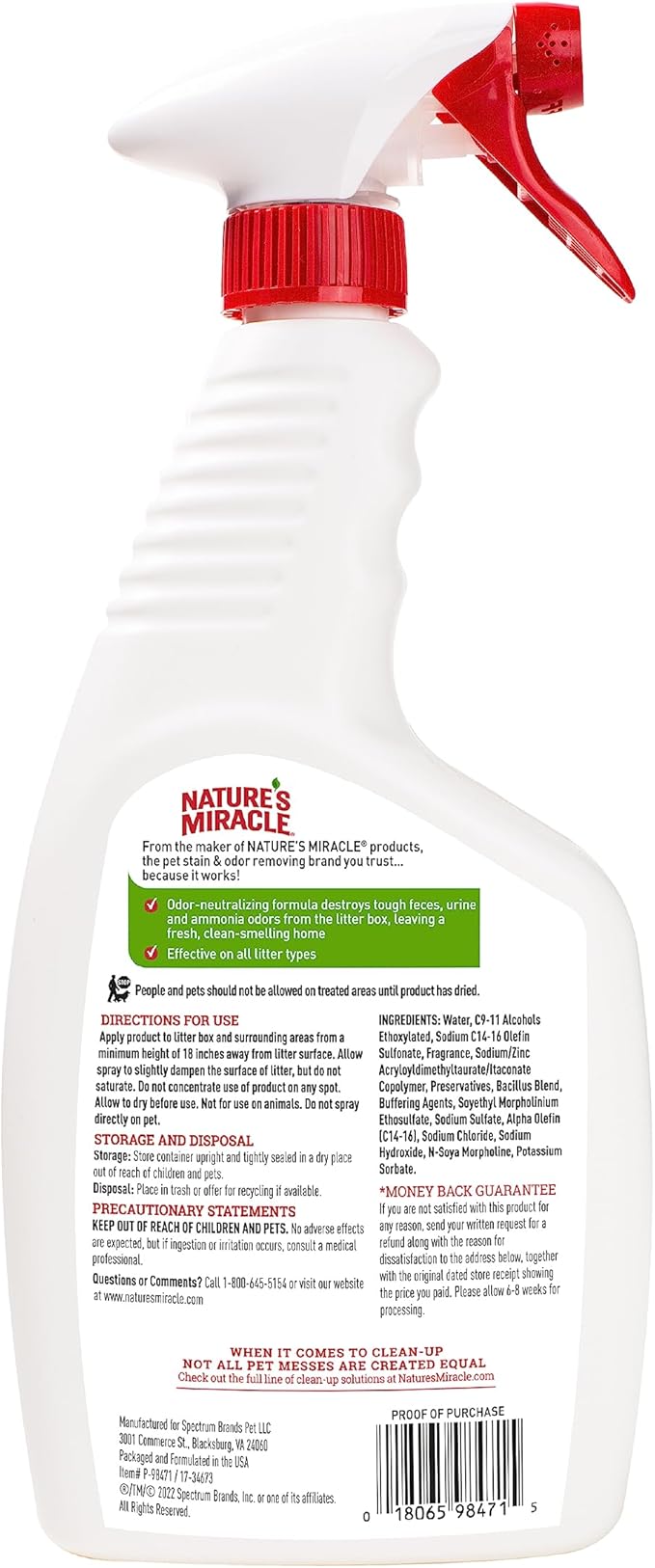 Nature's Miracle Litter Box Odor Destroyers (Pack of 2)