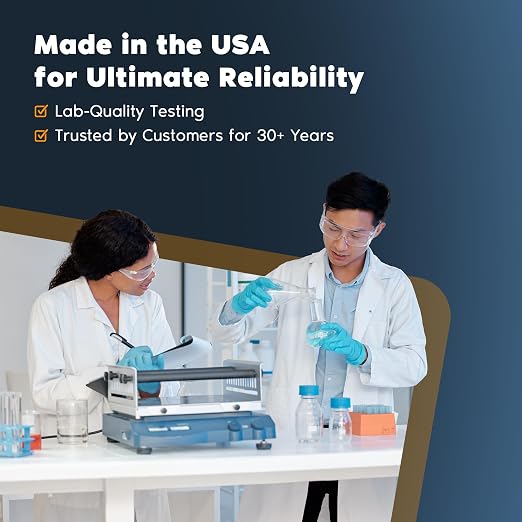 Watersafe® Bacteria Water Test Kit – USA-Made – Results as Fast as 6 Hours – Detects Coliform (Inc. E. coli) & Non-Coliform Bacteria in Drinking, Well & Tap Water – Lab-Quality Testing – 2 Pack