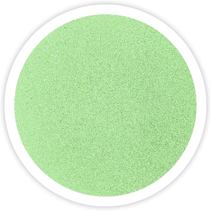 Mint Green Unity Sand -1.5 LB (22 oz), Colored Sand for Weddings, Vase Filler, Home Decor, Crafts, Terrariums, and More