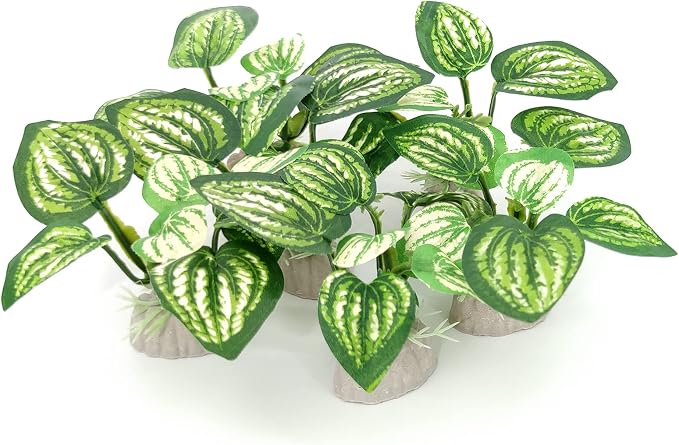 6PCS Aquarium Plants Fish Tank Decorations Betta Silk Plastic Plants for Aquarium Decor