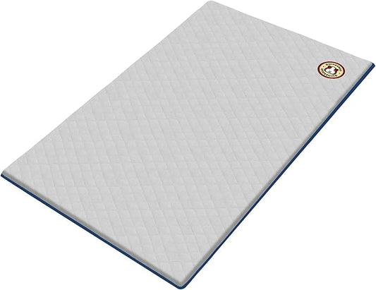 GuineaDad Original Reusable Cage Liner – Gray Fleece Bedding with Burrowing Pocket – Extra Absorbent Core & Waterproof Bottom – Fits C&C 2x3 Guinea Pig Cages – Small Animal Supplies