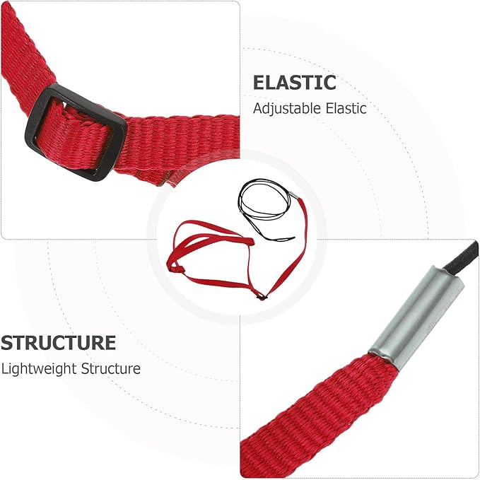 Bird Flight Harness Leash: Adjustable Parrot Flying Rope - Escape-Proof Harness for Pet Birds - Outdoor Training Strap for Parakeets and Small Parrots