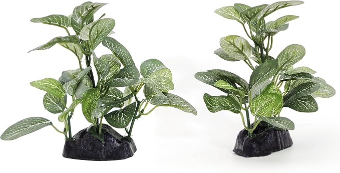 5PCS Artificial Fish Tank Plants Silk Aquarium Plant Silk Plants for Betta Fish Small Betta Fish Tank Grass Aquatic Decorations