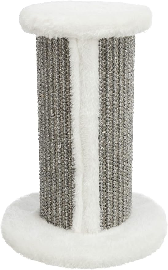 Trixie Wall Mount Cat Furniture - 3pc. Cat Shelves - Climbing Steps, Sisal Scratching Posts - Gray