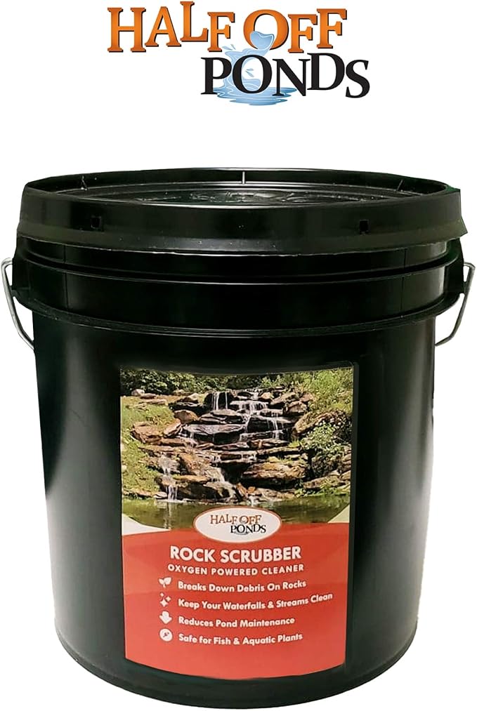 HALF OFF PONDS Water Treatments Rock Scrubber - Oxygen Powered Cleaning Formulation 25 lb. - H2OP-RS025LB
