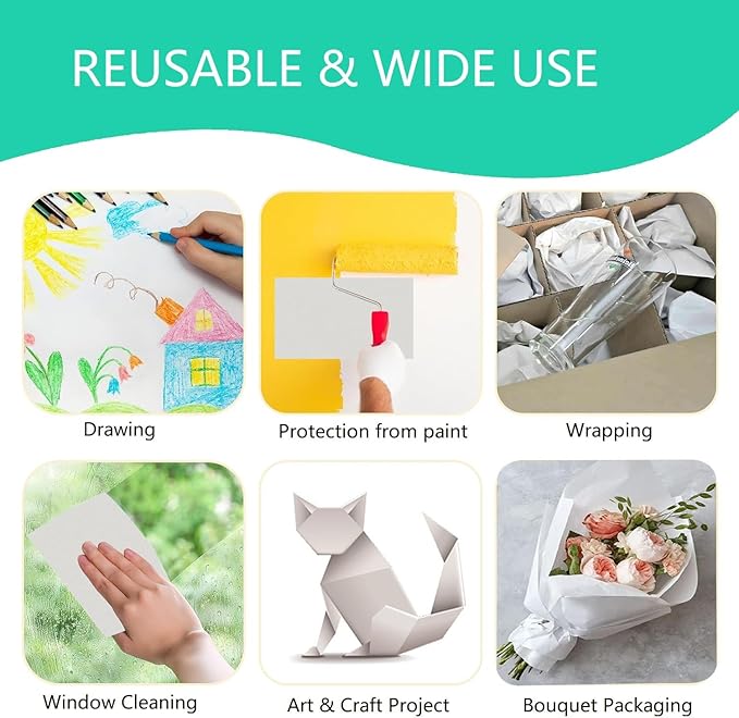 Large Moving Paper Packing Sheets 24x30 Inch Newsprint Paper for Packaging Moving Shipping Supplies, Wrapping Fragile Items, Pet Cage Liners 9LB