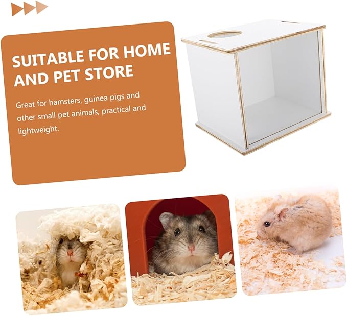 YARNOW Urinary Tray Bathing Tray Pet Bathtub for Sand Bath Chinchilla Dust Bath Container Hamster Water Multi-Functional