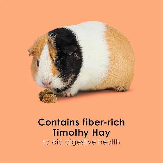 Kaytee Super C Bites Treat For Pet Guinea Pigs, Adult Rabbits, Chinchillas, and Other Small Animals, Cranberry and Orange, 4 oz