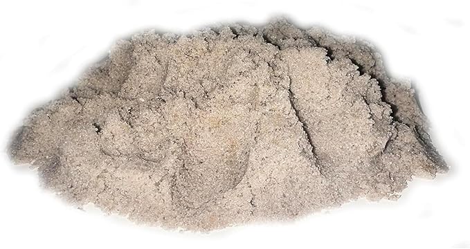 5 Pounds Natural Decorative Real Sand for use in Crafts, Decor, Vase Filler and More | Natural and Non-Toxic, Fun Wet and Dry Indoor and Outdoor, Sandbox, Therapy, and Table Use. W/Container.