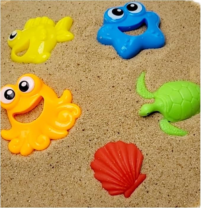 5 lb Natural Sand for Sandbox, Sand Art, Home Decor, Sensory Bin, Aquarium & More, Odorless, Non-Toxic, Safe for Kids & Pets, Versatile, and Clump-Free for Easy Handling