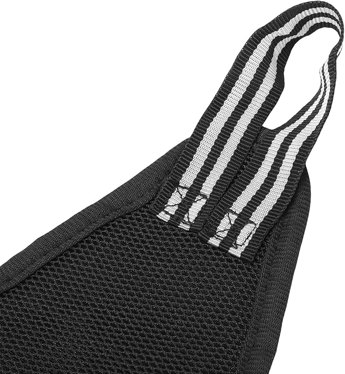Cat Grooming Hammock, Secure Restraint Comfortable Breathable Fabric Pet Grooming Hammock, Dog Sling with Hook and Loop Straps for Cats Salon (L)