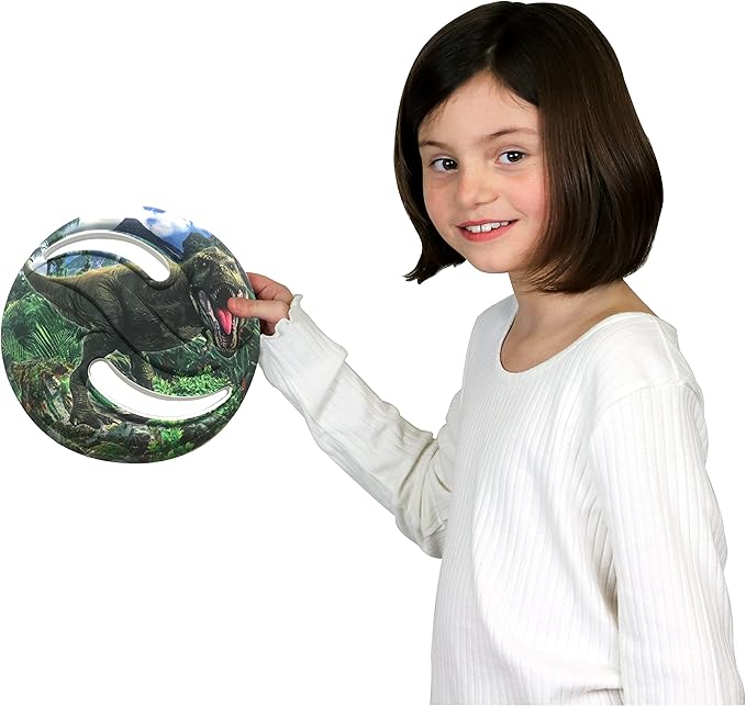 Dino Saucer Foam Flying Disc TREX 1 Piece