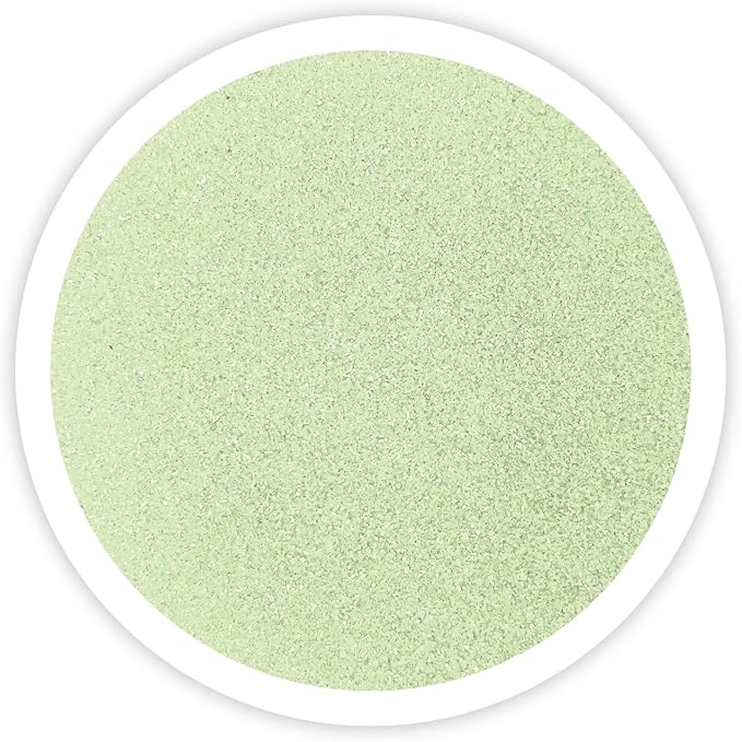 Celadon Green Unity Sand, 1 LB (16 oz), Pastel Green Colored Sand for Weddings, Vase Filler, Home Decor, Crafts, Terrariums, and More