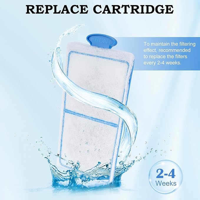 hygger 10 Pack Replacement Aquarium Carbon Filter Cartridges Hang On Back Filter HG149 HG099-S
