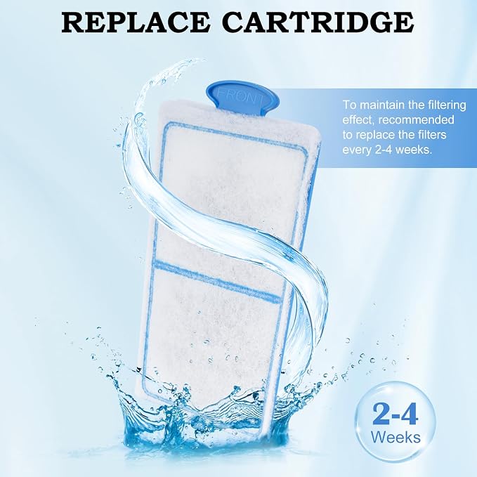 hygger 10 Pack Replacement Aquarium Carbon Filter Cartridges Hang On Back Filter HG149-M HG149-L