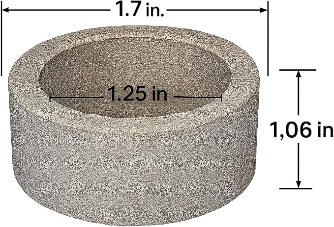 Awesome Aquatic Aquarium Plant Weight Ceramic Ring Pot 6 Pack Plant Anchor Anti Floating Plants Water Plants Fix Ring Aquarium Plant Weights Pot (6 Pack Rings)