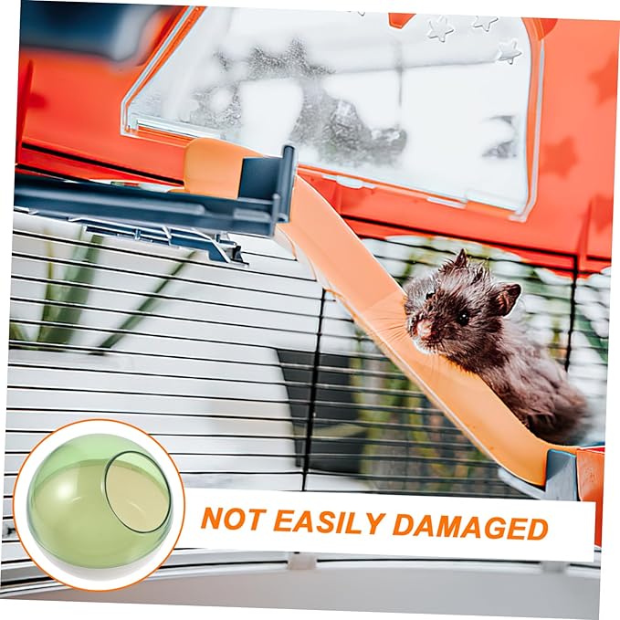 BESPORTBLE Hamster Sand Bath Tub Shower Box for Small Animals Gerbil and Chinchilla Dust Bath Easy to Clean and Store Bathing for Pet
