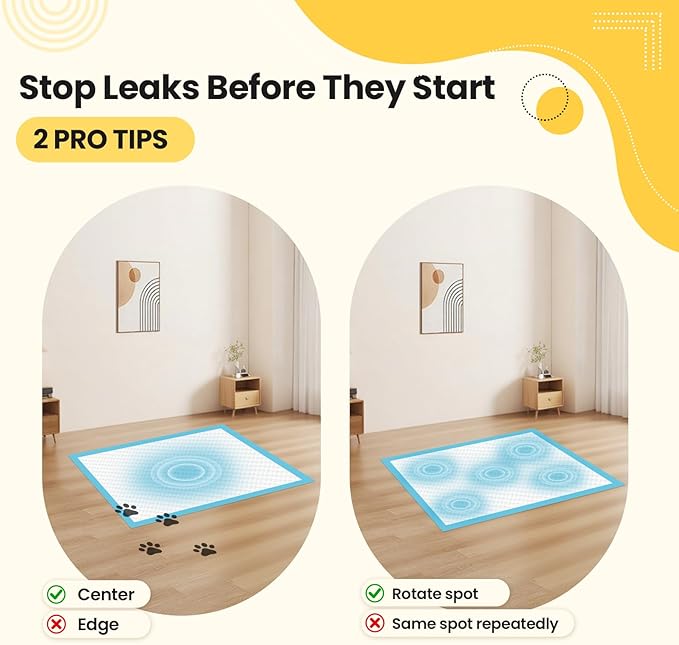 VJJ Puppy Pads 100 Count 30"x26", Great Value Potty Pads for Dogs XL, Large Pee Pads Piddle Pads for Pet Training, Leak-Proof Dog Pee Pads for Doggy Daily Use