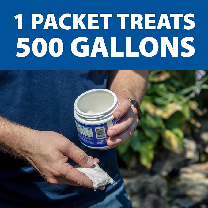 The Pond Guy Nature's Defense Beneficial Bacteria Treatment, 24 Packets | Natural bio cleaner and clarifier for water gardens; koi fish, plant and pet safe