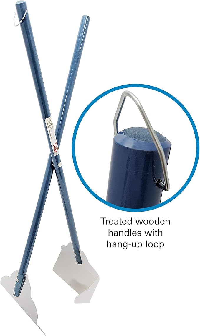 Four Paws Wee-Wee Pooper Scoopers for Dogs l Outdoor Rake l Spade & Pan l Pooper Scooper Set, 5.25" x 7" x 33.5"