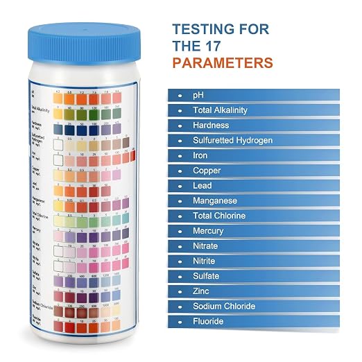 AAwipes Drinking Water Test Strips 17 in 1 50 Strips + 2 Bacteria Tester Kits, Complete Water Testing Kits for Home, Well, Tap Water, City Water, Flood Water Testing Strips (K03-50)
