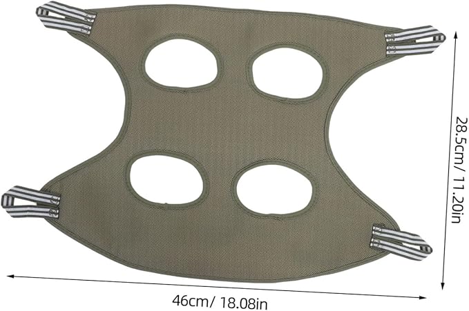 TOYANDONA Pet Grooming Strip Cat Trimming Harness Dogs Nail Cutting Hammock Multi-Functional Grooming Leash Wall Door Mount