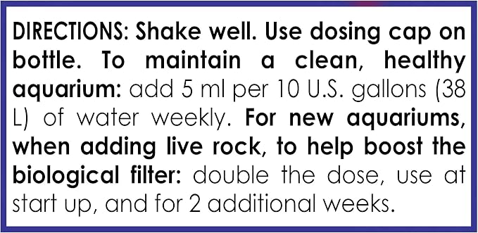 API Marine Stress Zyme Saltwater Aquarium Cleaning Solution 16-Ounce Bottle