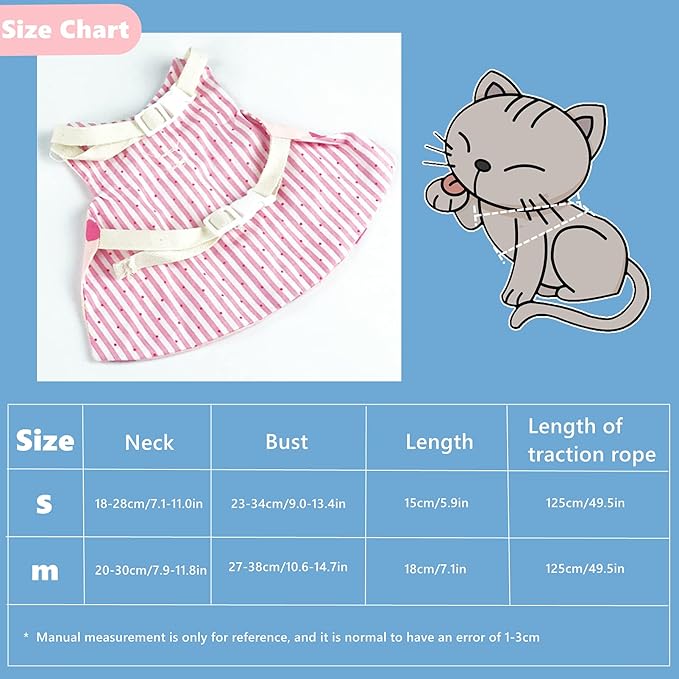 Guinea Pig Clothes,Rabbit Harness,Ferret Bunny Clothes with Pet Rabbit Harness and Leash Mini Hat Bag Cute Brooch for Kitten Small Animal Collars
