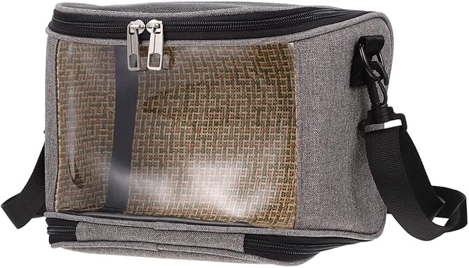 Balacoo Bird Carrier Bag, Breathable Pet Travel Carrier Backpack, Parrot Cockatiel Travel Bag for Lovebirds Conures Canary & Small Animal