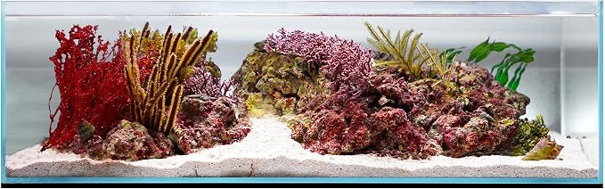 UNS Ultra Clear Rimless Tank - 10.2GAL | 38.8L - 23.62x14.17x7.08 | 60x36x18 CM, 5mm Glass Thickness, Leveling Mat Included - Low Iron, High Clarity Fish Tank w/ 45° Mitered Edge - [60S]