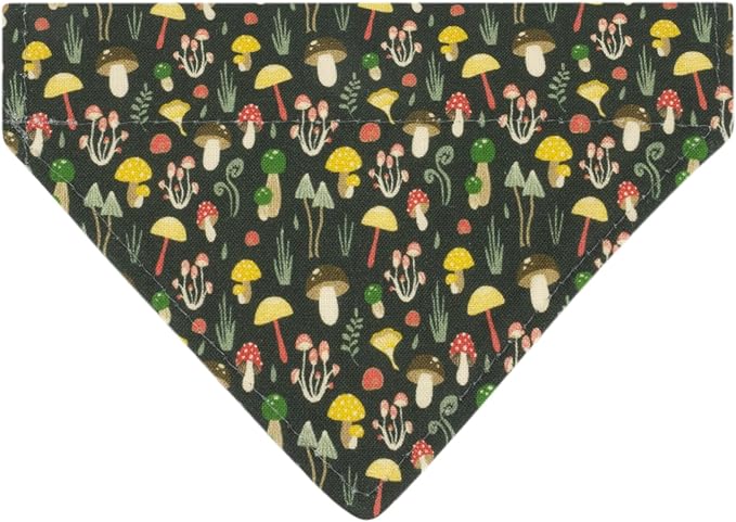 Ultra Joys Cat Collar with Bells - Breakaway for Kittens & Cats - Boy & Girl Collars - Mushroom Small