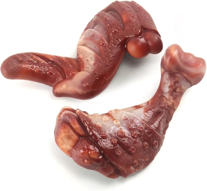 Fuufome Dog Chew Toys for Aggressive Chewers: 2 Pack Indestructible &ToughToys for Aggressive Chewers-Dog Bones Nylon Toys for Small, Medium, Large Breeds-Super Chewer Toys to Keep Them Busy