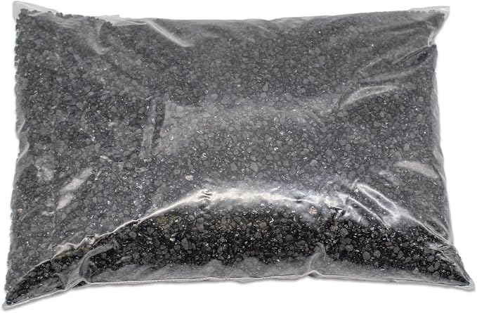 2 lbs Bright Fine Floral Sand for Vases, Planters and Pots, Terrariums, Aquariums, Fairy Garden, and Arts & Crafts - 13 Colors Available (Black)